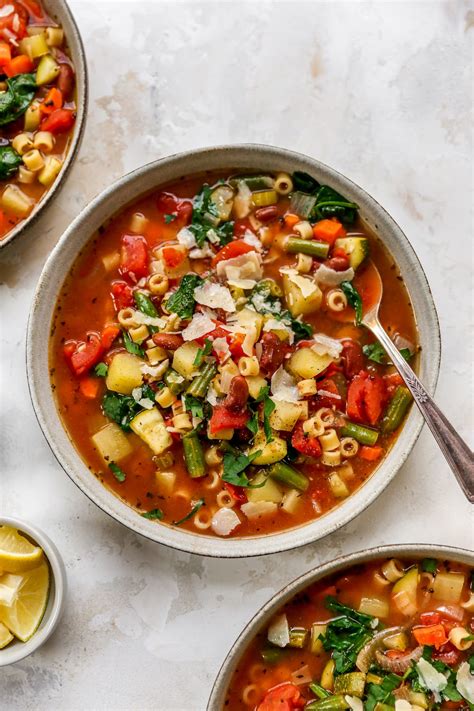 The Best Minestrone Soup - Eating Bird Food