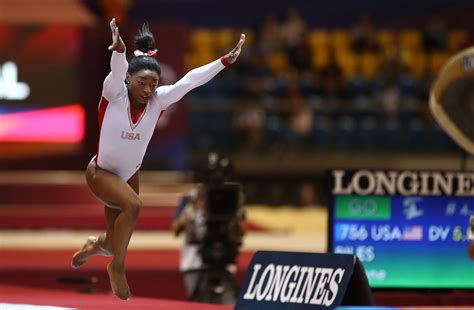 Simone Biles Sets Record With 13th Career Gold at World Championships ...