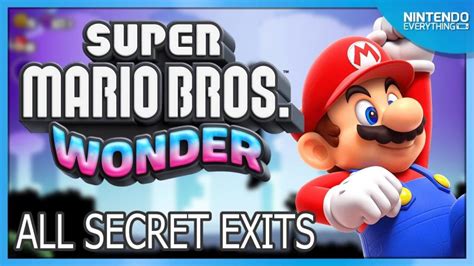 All secret exits in Super Mario Bros. Wonder | N4G