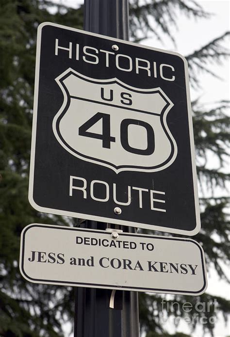 Historic Route US 40 Photograph by Jason O Watson