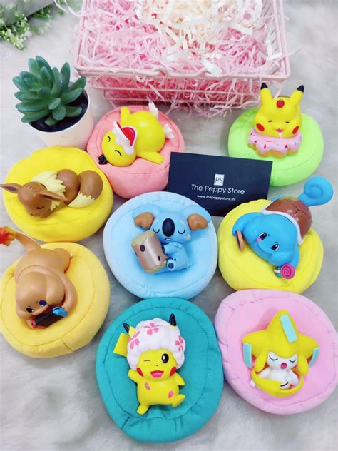 Pokemon Sleeping Bean Bag Set of 8 – ThePeppyStore