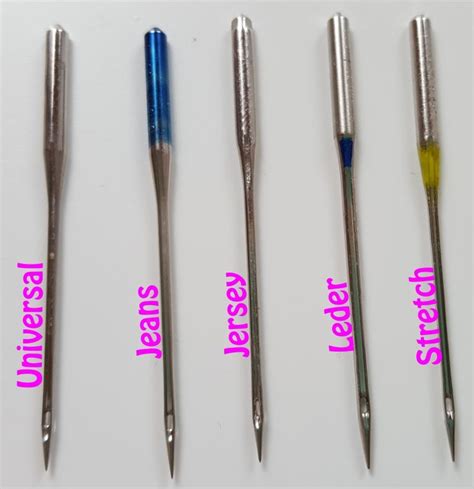 Sewing Machine Needles Types Used In Garment Creation - MadFoxy