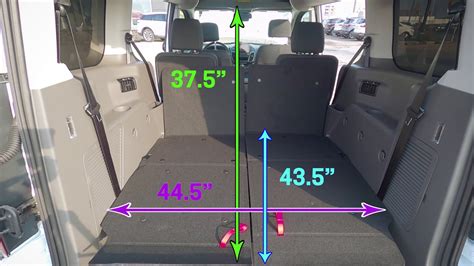 Cargo Dimensions Of The 2021 Ford Transit Connect Passenger Wagon 2021 ...