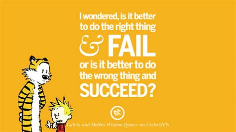 10 Calvin And Hobbes Words Of Wisdom Quotes And Wise Sayings