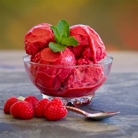 Recette Sorbet framboise au Thermomix