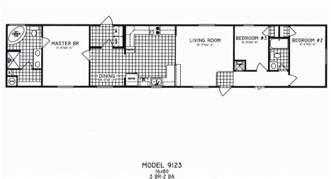 3 Bed 2 Bath Single Wide Mobile Home Floor Plans | Viewfloor.co