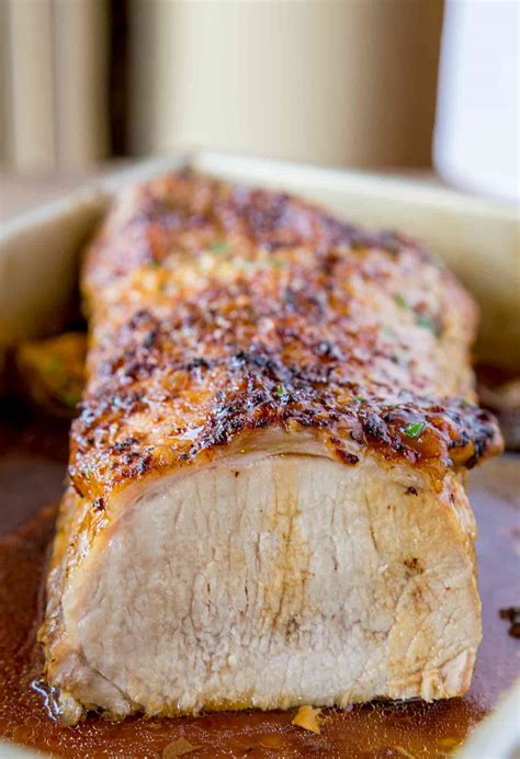 Ultimate Garlic Pork Loin Roast Recipe [VIDEO] - Dinner, then Dessert