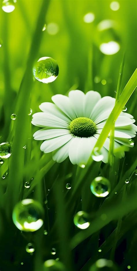 Flower Beautiful HD iPhone Samsung Mobile Phone Wallpapers | Green ...