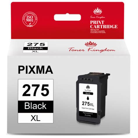 1 Pack PG-275 XL Black Ink for Canon PIXMA TS3500 TS3520 TR4700 TR4720 ...