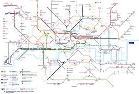 London Tube Map and Zones 2023 | Chameleon Web Services