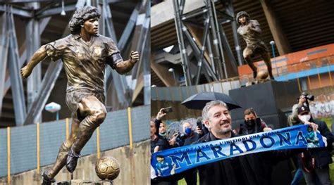 Diego Maradona’s statue returned to the sculptor who created it ...