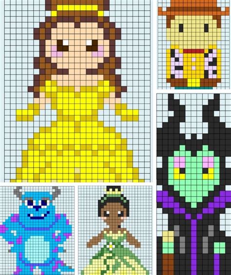 35+ Amazing Disney Perler Bead Patterns You'll Love (2024) - Magical ...