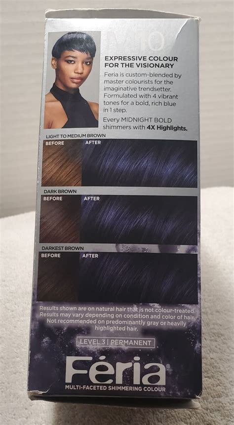 Loreal Blue Black Hair Dye Results