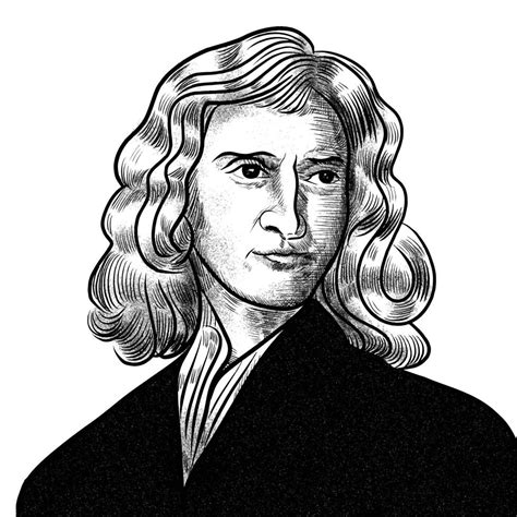 Surakarta Indonesia - December 15 2021 - Isaac Newton illustration on ...