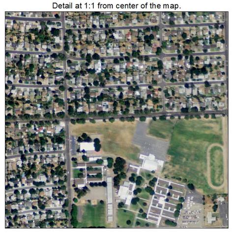 Aerial Photography Map of Country Club, CA California