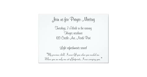 Prayer Meeting Invitations | Zazzle