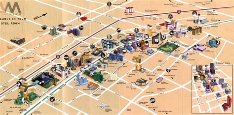 Las Vegas Strip Map Printable