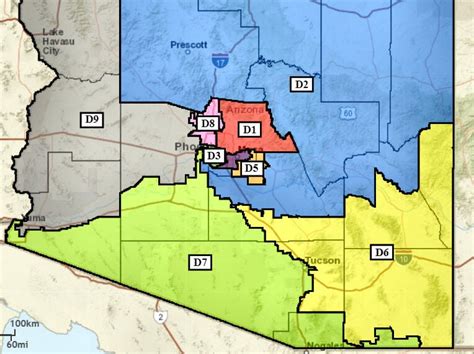 Map: See where Arizona's legislative and congressional districts are ...