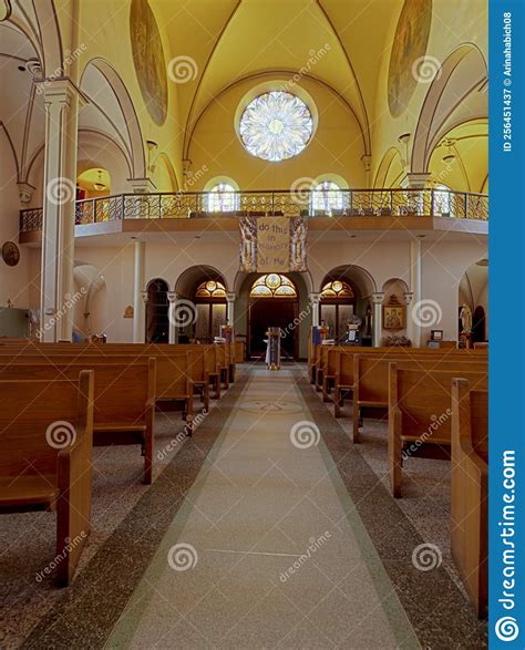 Church Interior stock image. Image of worship, downtown - 256451437