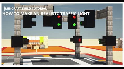 Minecraft Build Tutorial - How to Build an Easy and Realistic Traffic ...