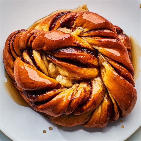 Glazed Cinnamon-Cardamom Buns | Epicurious Recipe | Epicurious