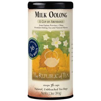 Milk Oolong Tea Bags | The Republic of Tea