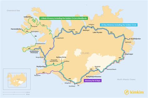 Reykjavík, South Coast, Snæfellsnes Peninsula, East Fjords, Lake Mývatn ...