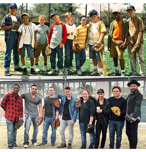 The Sandlot cast today. | Sandlot cast, The sandlot, Baseball movies