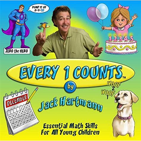 Jack Hartmann - Every 1 Counts | Jack hartmann, Childrens songs, Fun songs