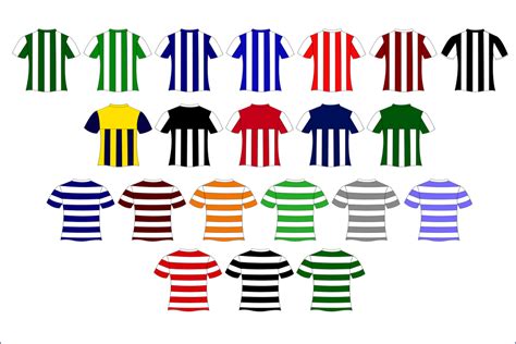 Football T Shirt Clipart Set X 63 Png Graphic by Peaceful Heart Studio ...