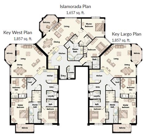 Bradenton's New Condominium Award Winning Floor Plans