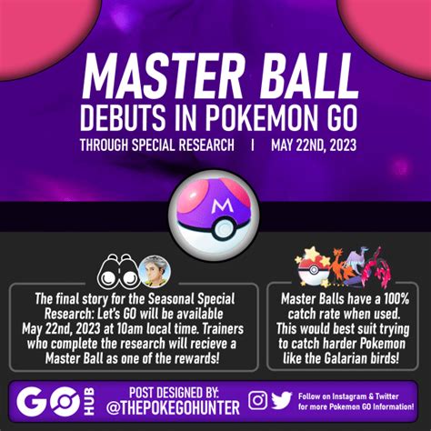 The Master Ball is Coming to Pokémon GO! | Pokémon GO Hub