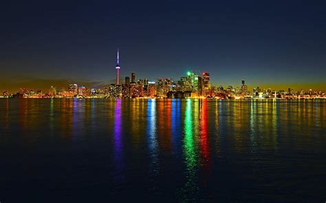 Toronto Skyline At Sunset Wallpapers - Wallpaper Cave