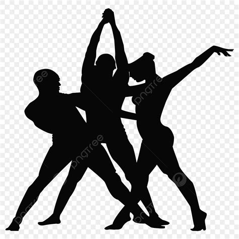 Dancing Silhouette Transparent Background, Dancing Silhouette ...