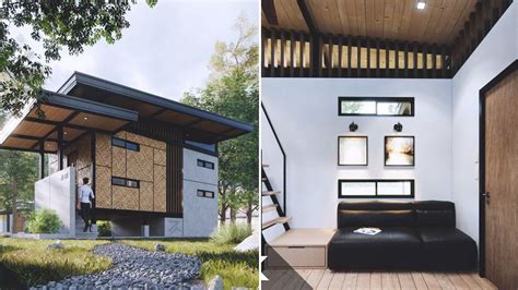 Modern Bahay Kubo Tiny House Design