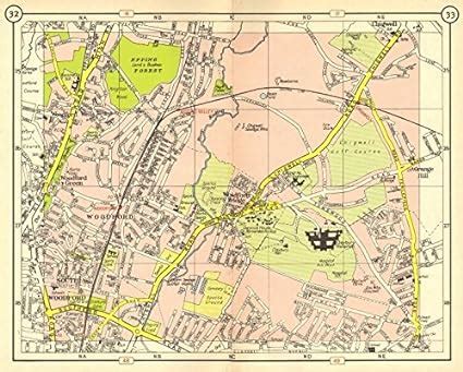 South Woodford London Map | Tourist Map Of English