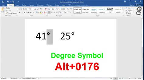 How to insert degree symbol in word mac - eduhor