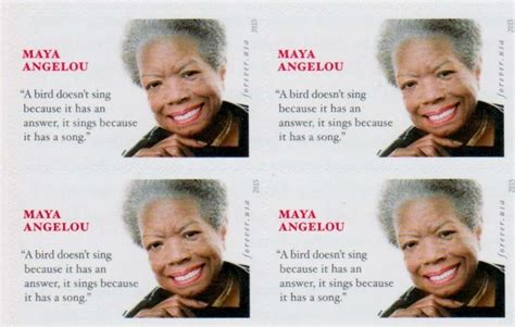 United States - Maya Angelou Stamps 2015. | Forever stamps, Maya ...