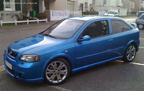 2002 Opel Astra G (facelift 2002) 1.6 (85 Hp) | Technical specs, data ...