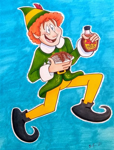 Buddy The Elf Fanart by IrishBeckyCartoons on DeviantArt