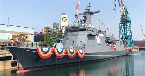 DEFENSE STUDIES: BRP Jose Rizal Launched in South Korea