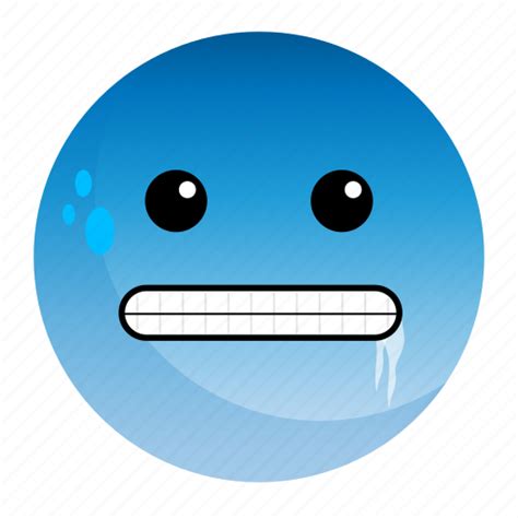 Cold, emoji, emotion, face, feeling, ice, smile icon - Download on ...