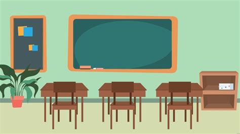 Cartoon Classroom Background in Illustrator, SVG, JPG, EPS, PNG ...