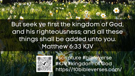 Kingdom of God Verses in the Bible