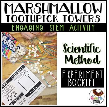 Marshmallow Toothpick Tower Science Experiment... by The Sprinkle ...