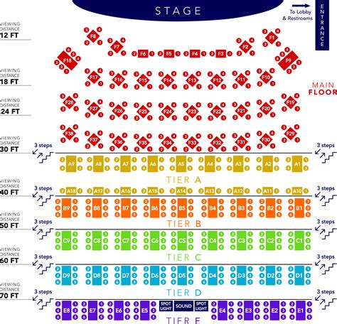 Seating Chart — Riverside Center for the Performing Arts