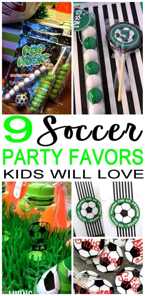 BEST Soccer Party Favors