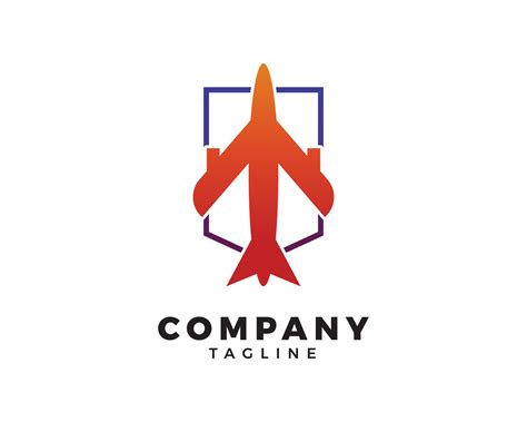 Jet plane logo design template 5286406 Vector Art at Vecteezy