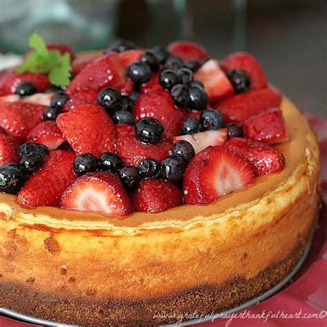 Mixed Berry Cheesecake - Grateful Prayer | Thankful Heart