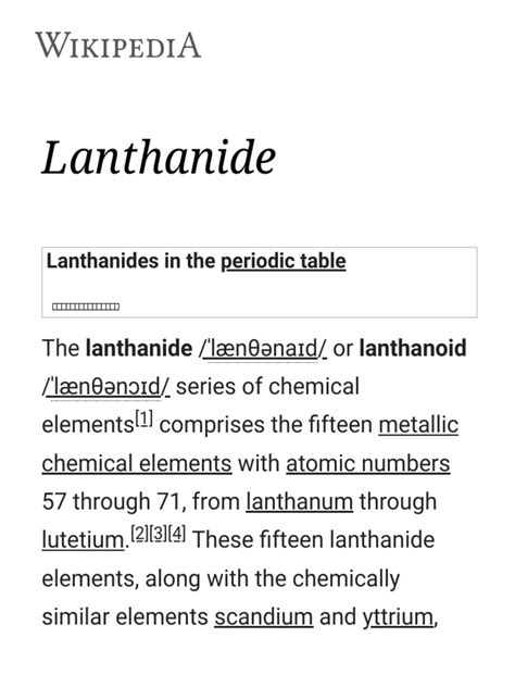 Lanthanide | PDF | Lanthanide | Coordination Complex